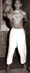 George E. Mattson, Okinawa dojo in 1957