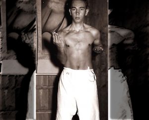 George E. Mattson, Okinawa dojo in 1957